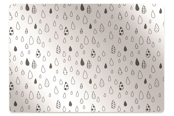 Tapete escritório Gotas abstratas