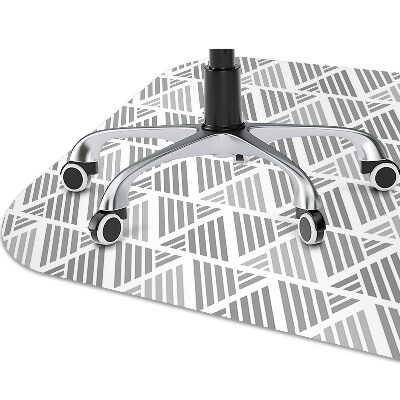 Tapete para cadeira de escritório Padrão triangular