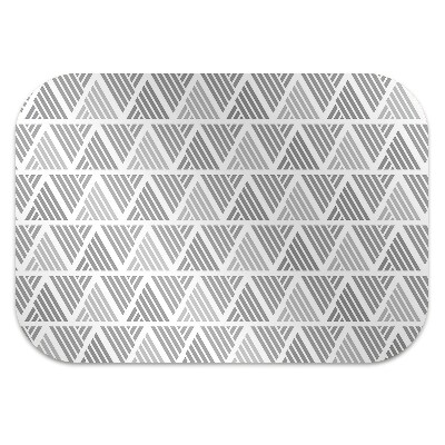 Tapete para cadeira de escritório Padrão triangular
