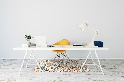 Tapete para escritório Ondas coloridas
