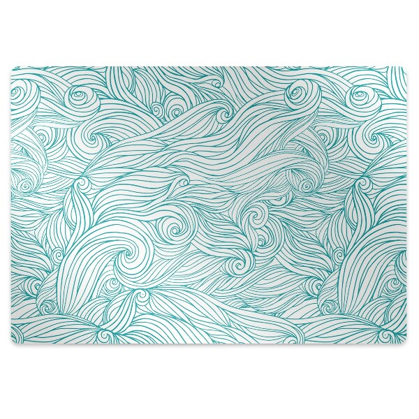 Tapete para escritório Ondas vintage