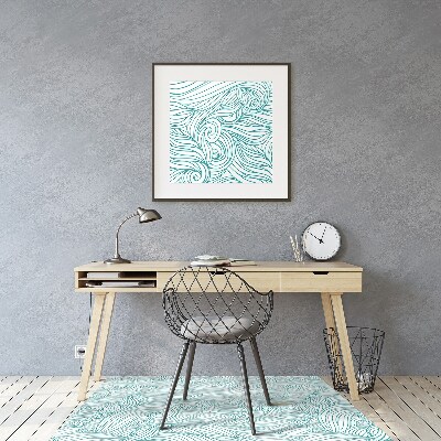 Tapete para escritório Ondas vintage