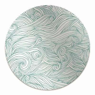 Tapete para escritório Ondas vintage