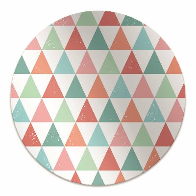Tapete para escritório Triângulos coloridos