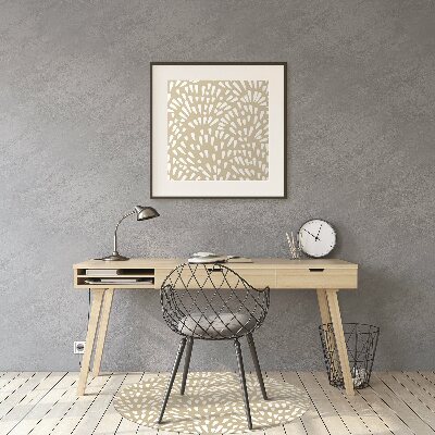 Tapete para escritório Lágrimas Boho Bege