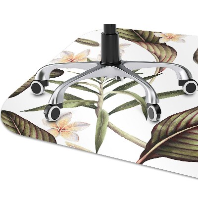Tapete para escritório Folhas e flores