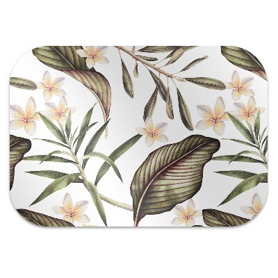 Tapete para escritório Folhas e flores