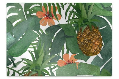 Tapete escritório Abacaxi tropical