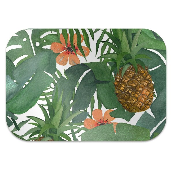 Tapete escritório Abacaxi tropical