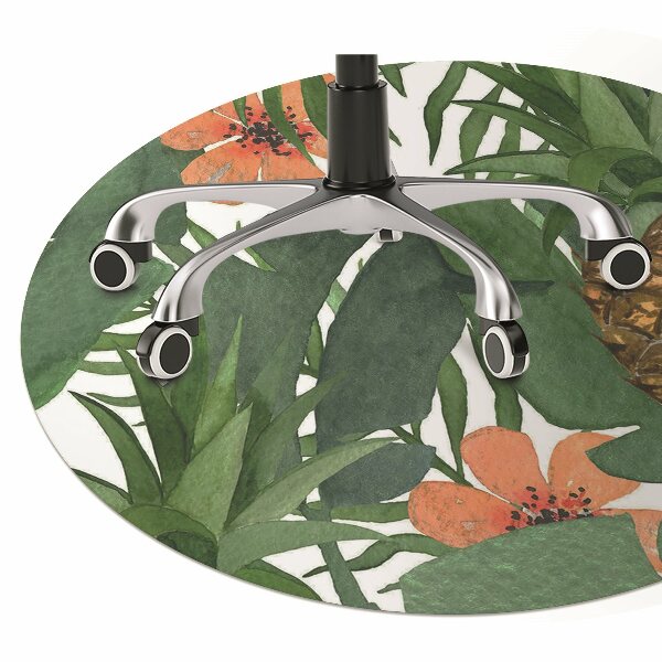 Tapete escritório Abacaxi tropical
