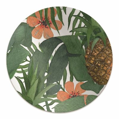 Tapete escritório Abacaxi tropical