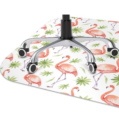 Tapete para escritório Flamingos
