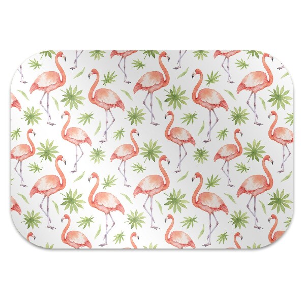 Tapete para escritório Flamingos