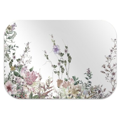 Tapete para cadeira de escritório Jardim pastel