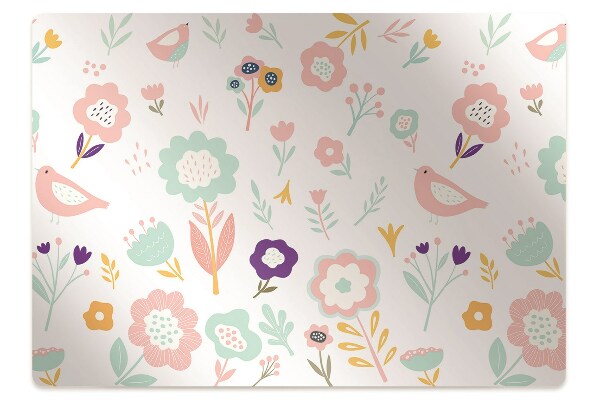Tapete para escritório Pardais pintados