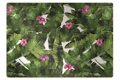 Tapete para escritório Hibisco