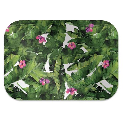 Tapete para escritório Hibisco