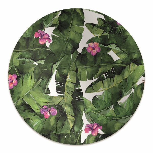 Tapete para escritório Hibisco