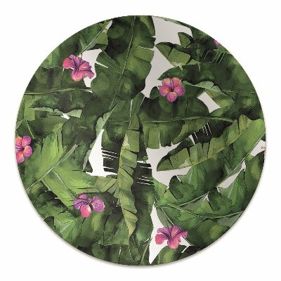 Tapete para escritório Hibisco
