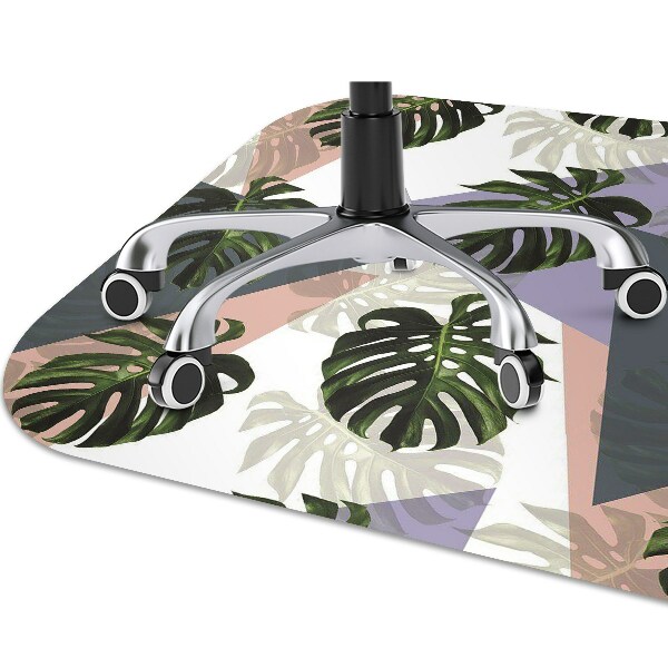Tapete para escritório Padrão Monstera
