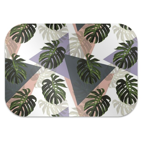 Tapete para escritório Padrão Monstera