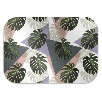 Tapete para escritório Padrão Monstera