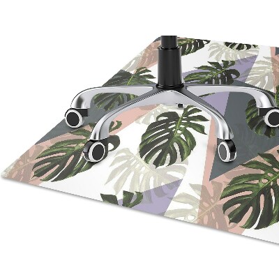 Tapete para escritório Padrão Monstera