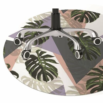 Tapete para escritório Padrão Monstera
