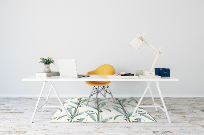 Tapete para escritório Plantas tropicais