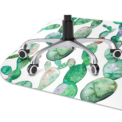 Tapete escritório Cactos em aquarela