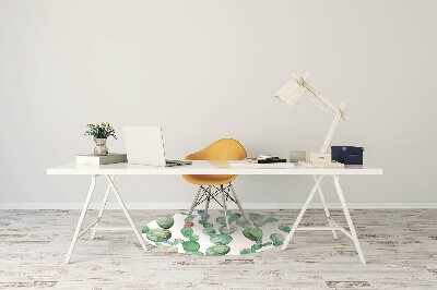 Tapete escritório Cactos em aquarela