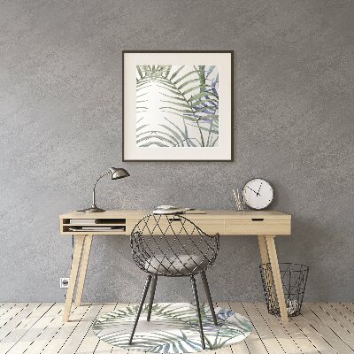 Tapete escritório Folhas tropicais