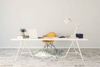 Tapete escritório Folhas tropicais