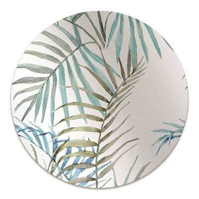 Tapete para cadeira de escritório Folhas tropicais