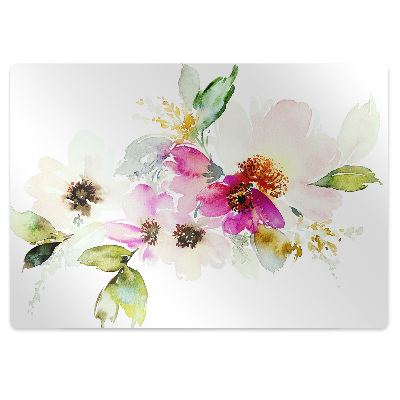 Tapete para escritório Um buquê de flores