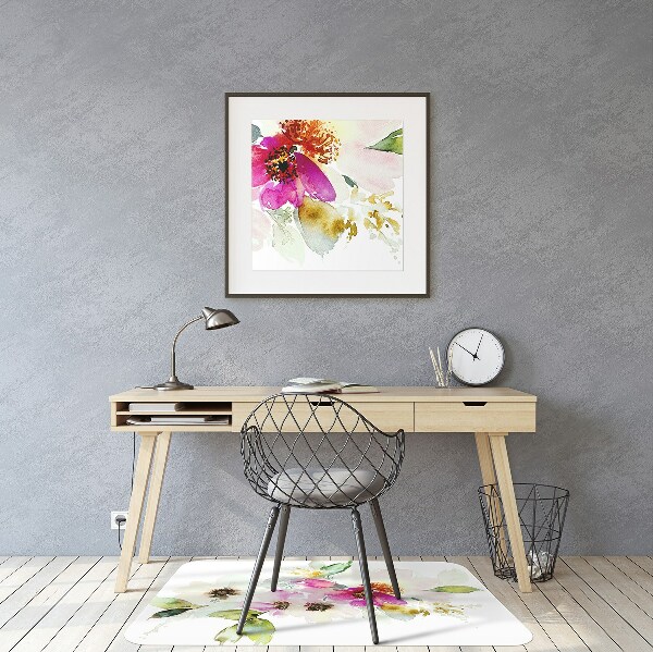 Tapete para escritório Um buquê de flores