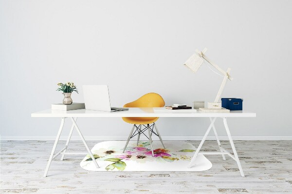 Tapete para escritório Um buquê de flores