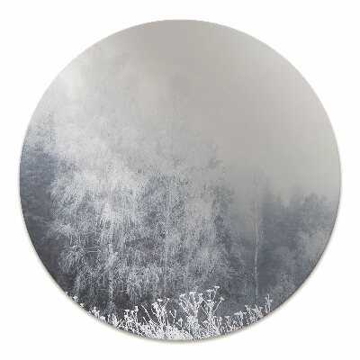 Tapete para cadeira de escritório Árvores de inverno
