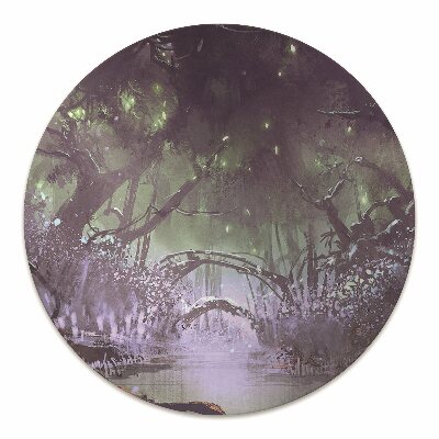 Tapete para escritório Floresta escura