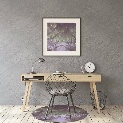 Tapete para escritório Floresta escura