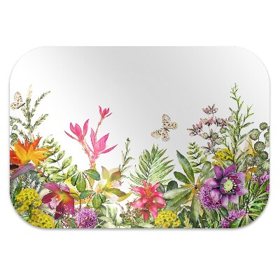 Tapete para cadeira de escritório Plantas tropicais