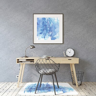 Tapete para escritório Floresta de inverno em aquarela