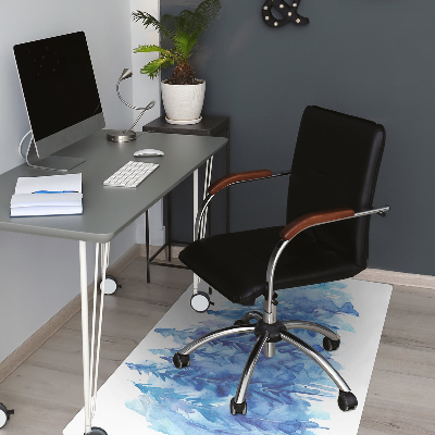 Tapete para escritório Floresta de inverno em aquarela