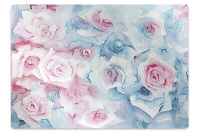 Tapete escritório Flores Pastel