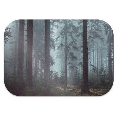 Tapete para cadeira de escritório Floresta Nebulosa