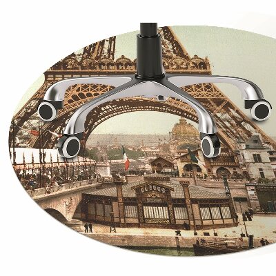 Tapete para escritório Torre Eiffel retrô