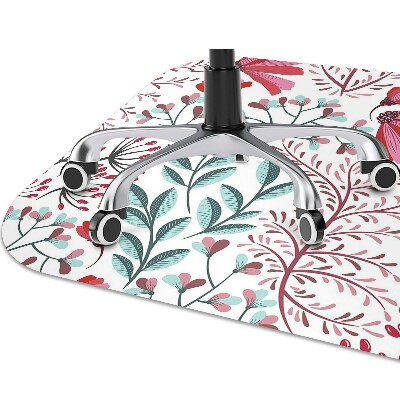 Tapete para escritório Padrão floral