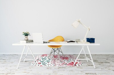 Tapete para escritório Padrão floral