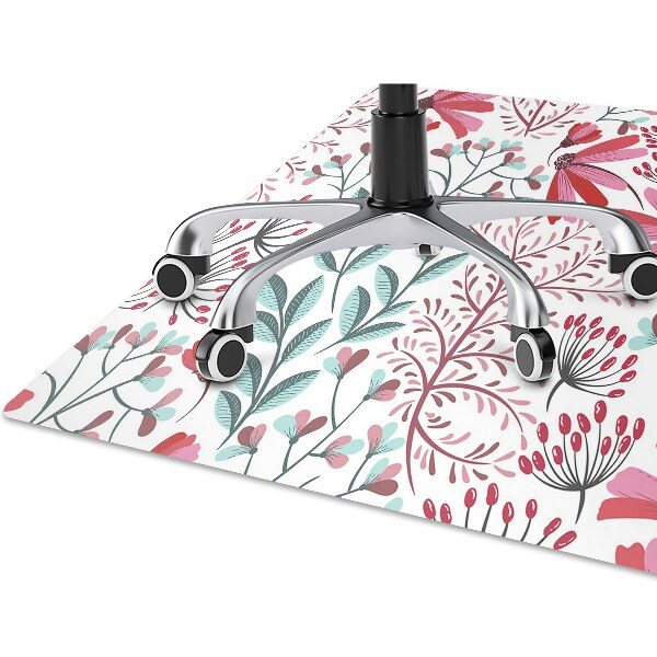 Tapete para escritório Padrão floral