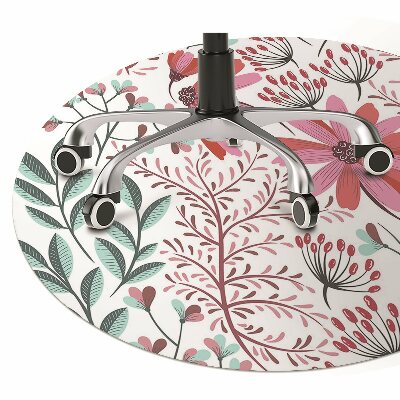 Tapete para escritório Padrão floral